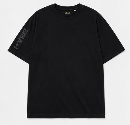 Oversized Organic Tee – Black