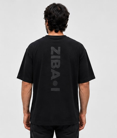 Oversized Organic Tee – Black