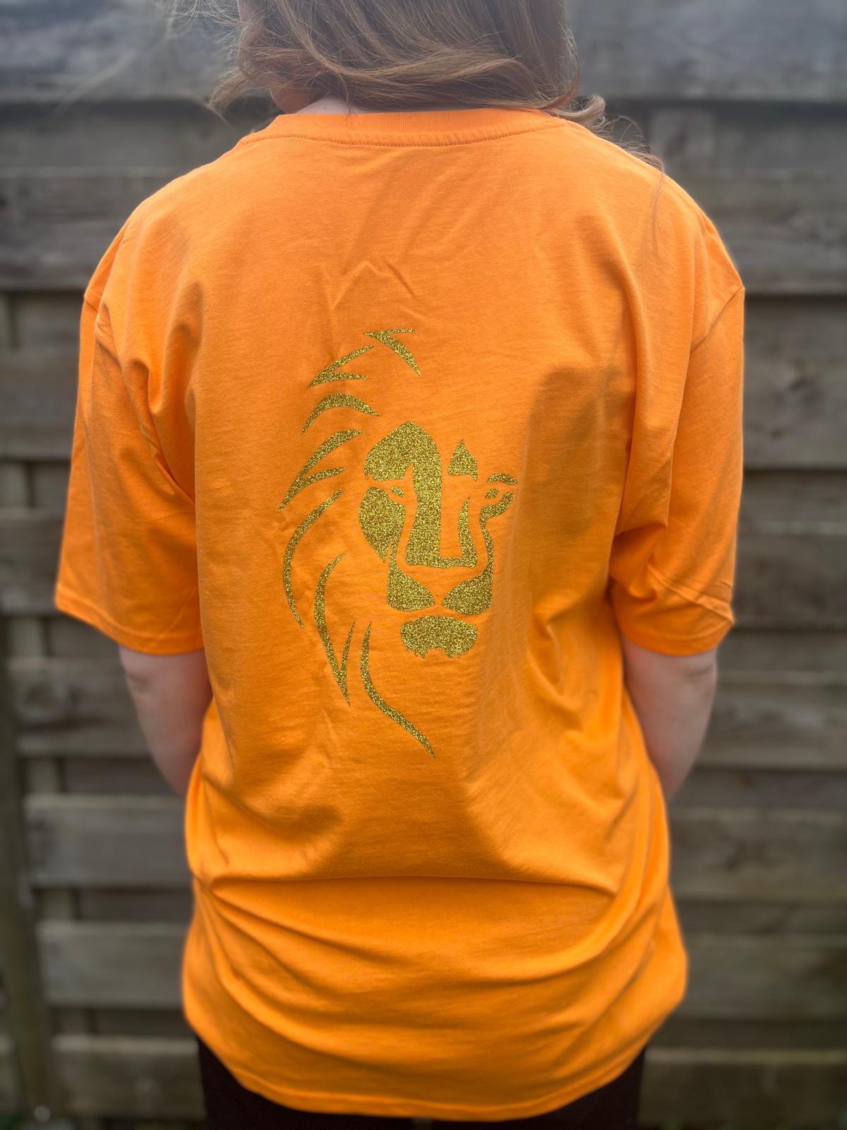 ORANGE T LION-GOLD