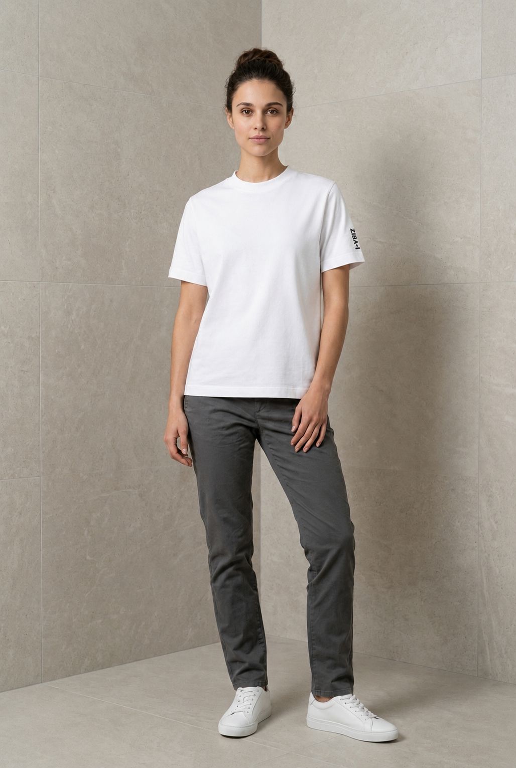 Basic white TEE urban oversized